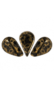 Les perles par Puca® Amos beads Jet bronze 23980/15496